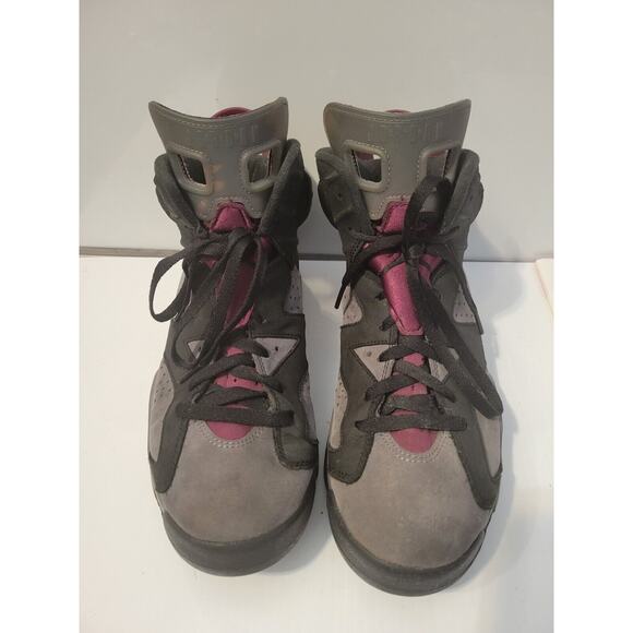 Nike Air Jordan 6 Bordeaux Size 9 2021 CT8529-063 Grey Blue Black - Picture 1 of 12